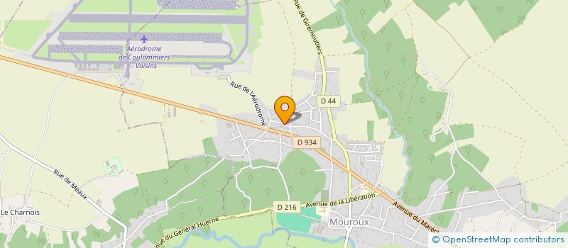 localisation de l'entreprise SARL APOGE  MOUROUX