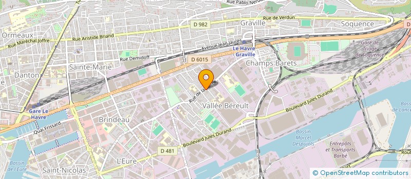 localisation de l'entreprise SARL APOLLINO à LE HAVRE