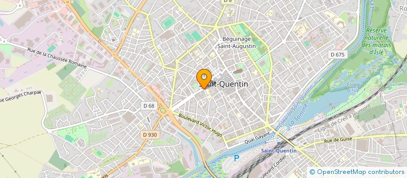 localisation de l'entreprise SARL APPARENCE à SAINT-QUENTIN