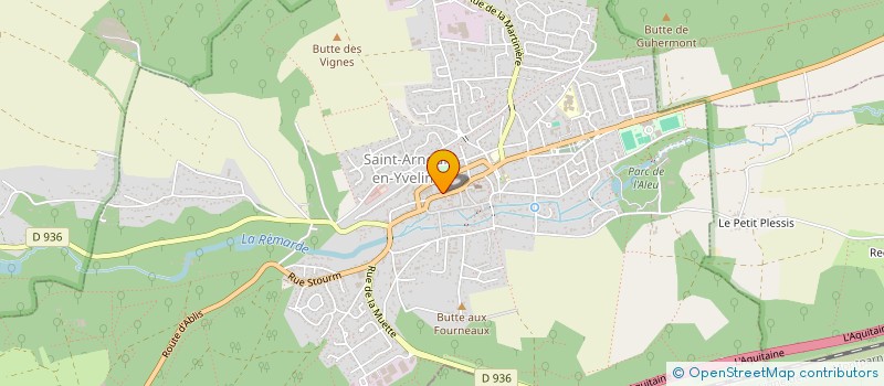 localisation de l'entreprise SARL APPLICAT REVET RESINE DE SOL  SAINT-ARNOULT-EN-YVELINES