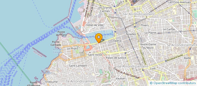 localisation de l'entreprise SARL APPLICATION TECHNOLOGIQUE RACINQ à MARSEILLE