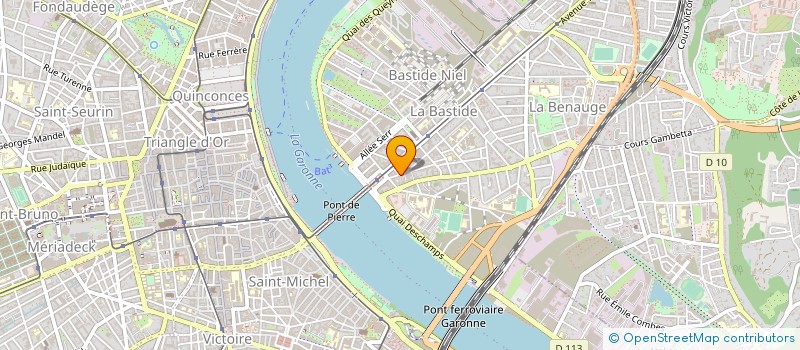 localisation de l'entreprise SARL APPROCASH à BORDEAUX