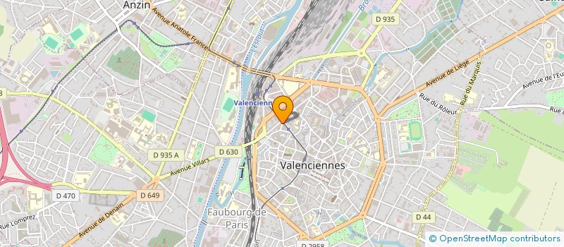 localisation de l'entreprise SARL APRIL à VALENCIENNES