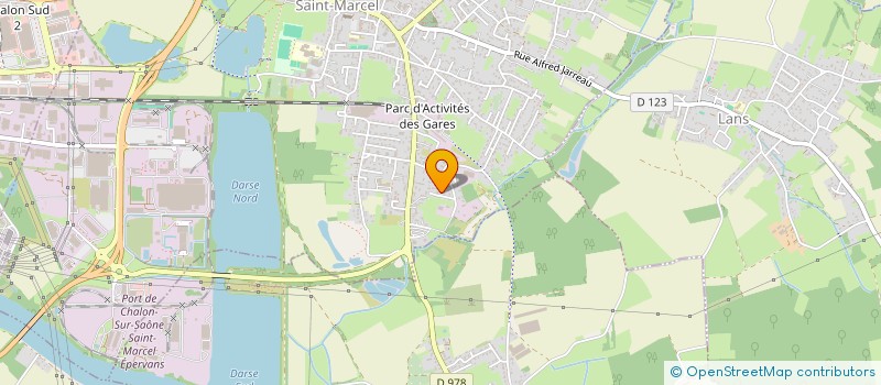 localisation de l'entreprise SARL APS à SAINT-MARCEL