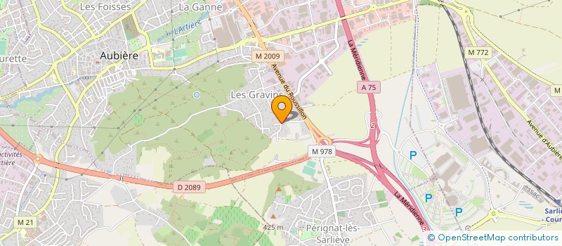 localisation de l'entreprise SARL APSD à AUBIERE