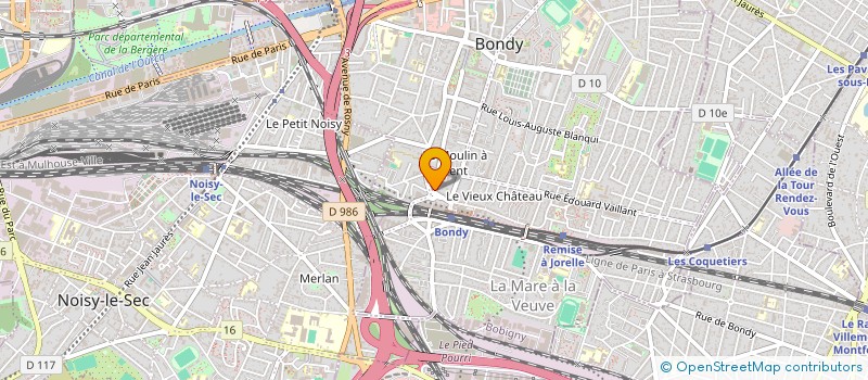 localisation de l'entreprise SARL APSTRA à BONDY