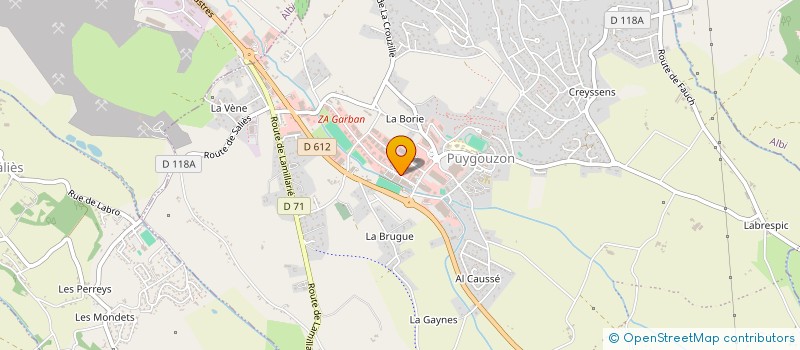 localisation de l'entreprise SARL APUS  REQUISTA