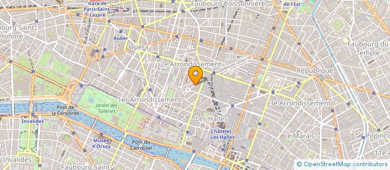 localisation de l'entreprise SARL AQUA MOOD à PARIS