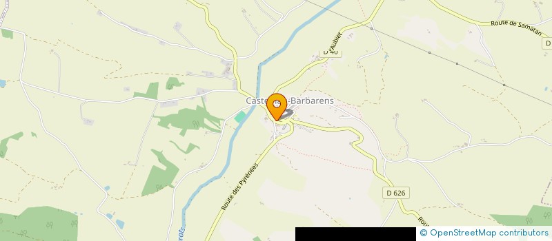 localisation de l'entreprise SARL AQUA VITA  CASTELNAU-BARBARENS