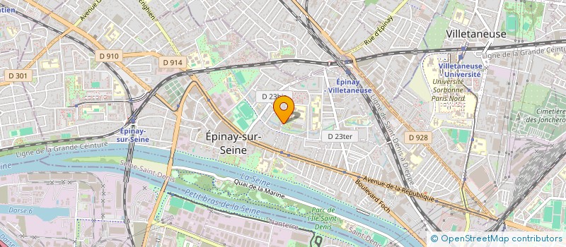 localisation de l'entreprise SARL AQUABAR à EPINAY-SUR-SEINE