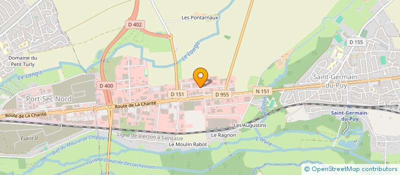 localisation de l'entreprise SARL AQUANIMO  SAINT-GERMAIN-DU-PUY