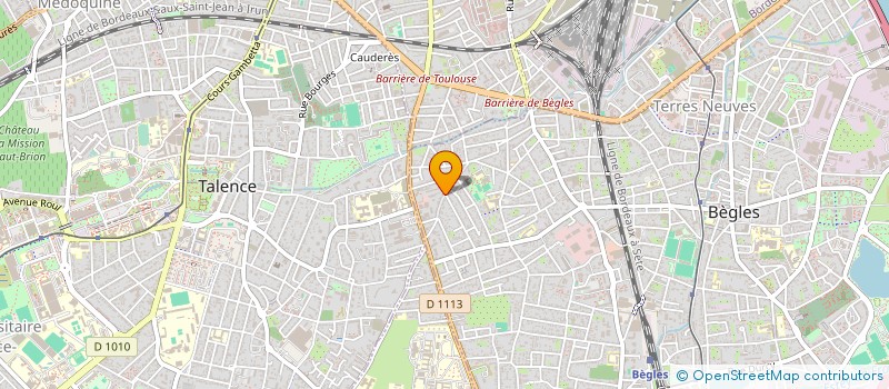 localisation de l'entreprise SARL AQUITAINE ACCASTILLAGE à BEGLES