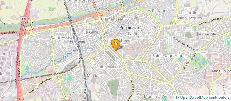 localisation de l'entreprise SARL AR  PERPIGNAN