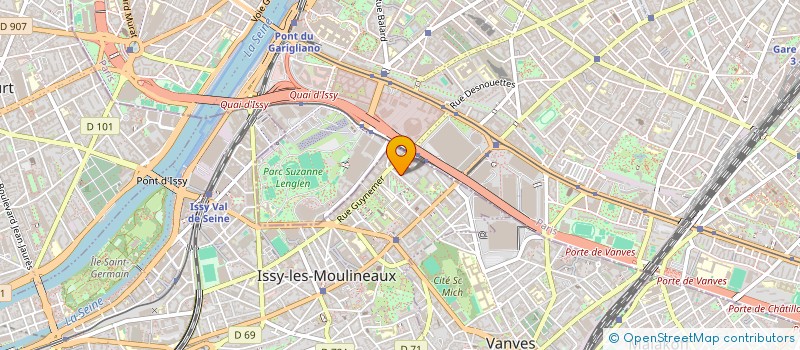 localisation de l'entreprise SARL AR BATISSE à ISSY-LES-MOULINEAUX