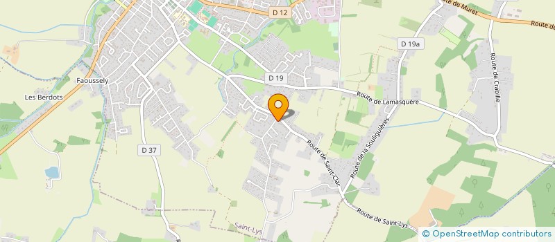 localisation de l'entreprise SARL AR'CIEL  CAMBERNARD