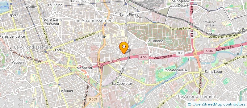 localisation de l'entreprise SARL AR - PRO BATIMENT à MARSEILLE
