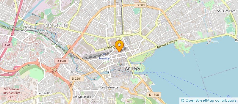 localisation de l'entreprise SARL AR ROZEL à ANNECY