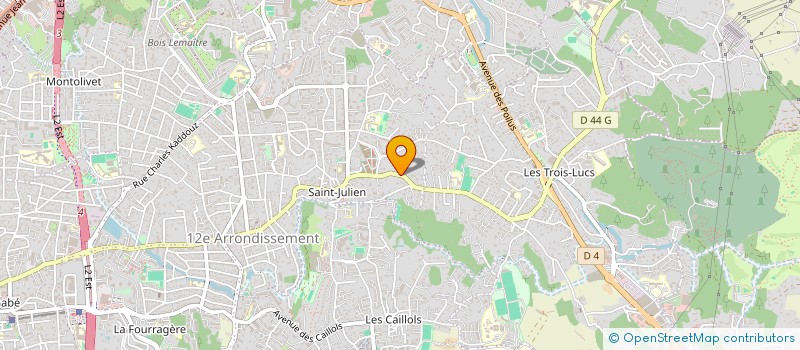 localisation de l'entreprise SARL ARAM  MARSEILLE