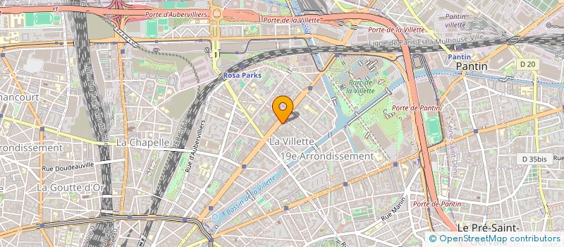 localisation de l'entreprise SARL ARAMA  PARIS