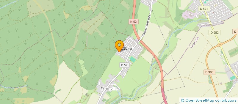 localisation de l'entreprise SARL ARAUJO  ERROUVILLE