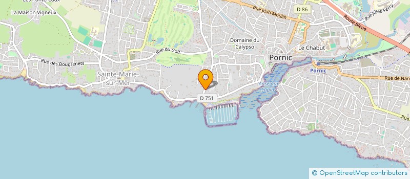 localisation de l'entreprise SARL ARBELLA  PORNIC