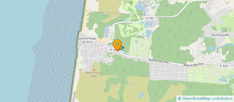 localisation de l'entreprise SARL ARBRE & AVENTURE COTE PICARDE  QUEND