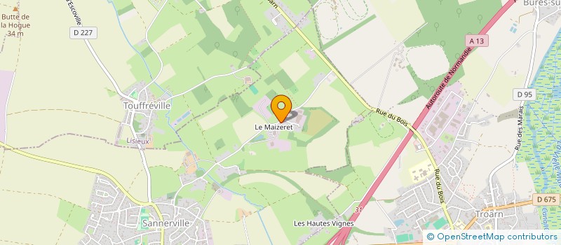 localisation de l'entreprise SARL ARC AIR à TROARN
