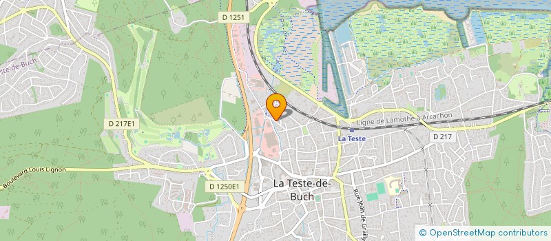 localisation de l'entreprise SARL ARC ELPI à LA TESTE-DE-BUCH
