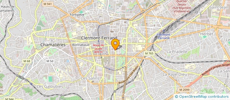 localisation de l'entreprise SARL ARC EN CIEL à CLERMONT-FERRAND