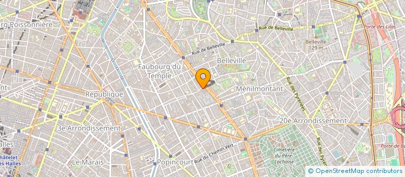 localisation de l'entreprise SARL ARC EN CIEL BATIMENT  PARIS