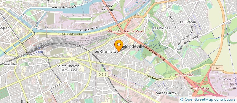 localisation de l'entreprise SARL ARC EN CIEL PROPRETE à MONDEVILLE