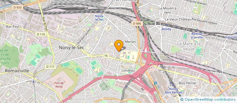 localisation de l'entreprise SARL ARCADE à NOISY-LE-SEC