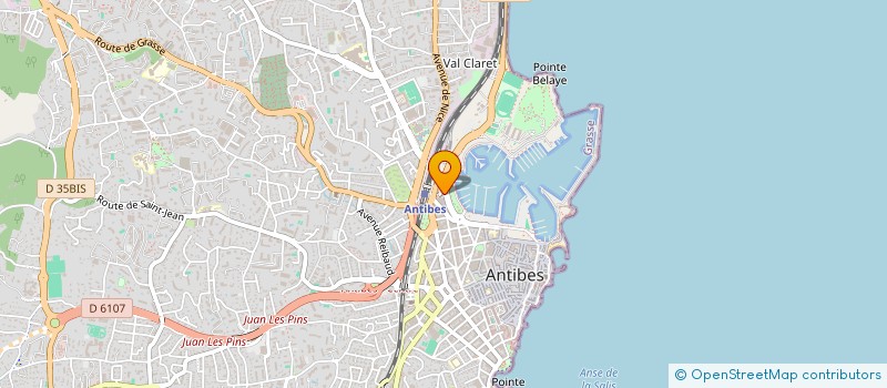 localisation de l'entreprise SARL ARCADE MEDITERRANEE à ANTIBES