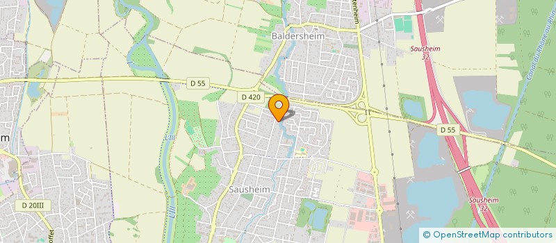 localisation de l'entreprise SARL ARCADENT à SAUSHEIM