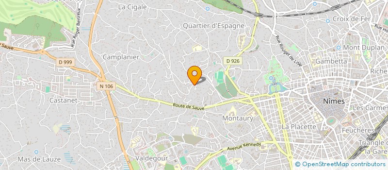 localisation de l'entreprise SARL ARCADES FERMETURES à NIMES