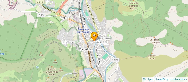 localisation de l'entreprise SARL ARCADIA à TARASCON-SUR-ARIEGE