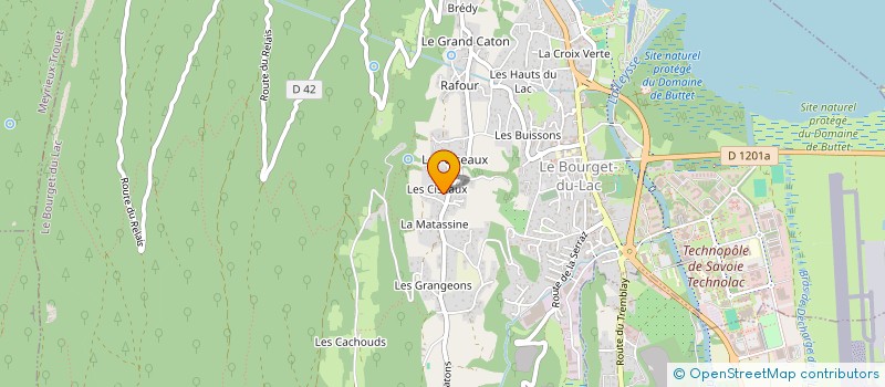 localisation de l'entreprise SARL ARCADIE à LE BOURGET-DU-LAC