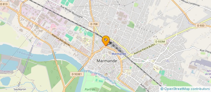localisation de l'entreprise SARL ARCADIE AGENCE CONSEIL COMMUNICAT.. à MARMANDE