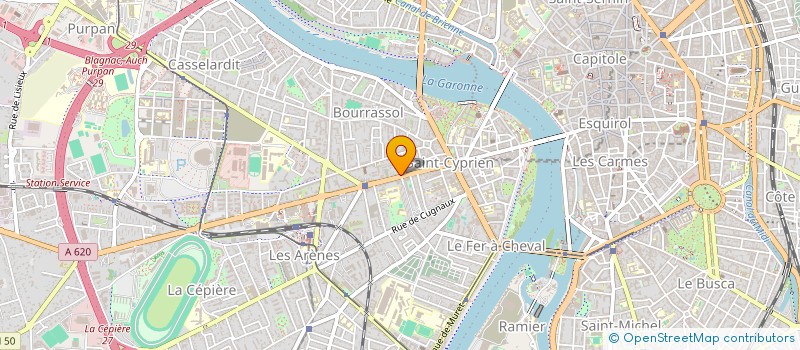 localisation de l'entreprise SARL ARCADIM CONSEIL à TOULOUSE