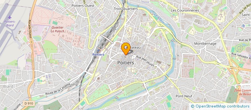 localisation de l'entreprise SARL ARCAMO à POITIERS