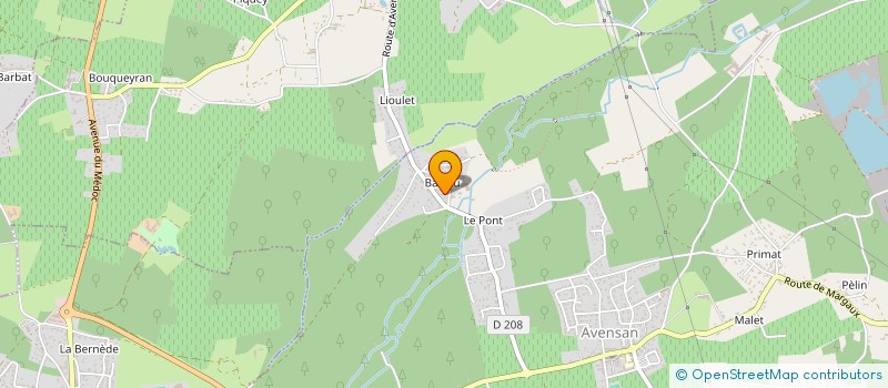 localisation de l'entreprise SARL ARCENNATHURY  AVENSAN