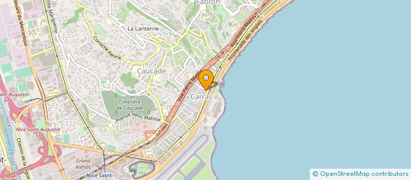 localisation de l'entreprise SARL ARCH TRADE à NICE