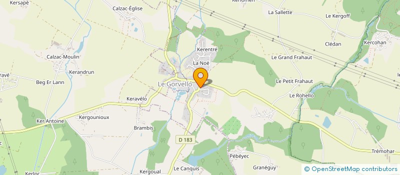 localisation de l'entreprise SARL ARCHAMBAULT ANDREW  LA TRINITE-SURZUR