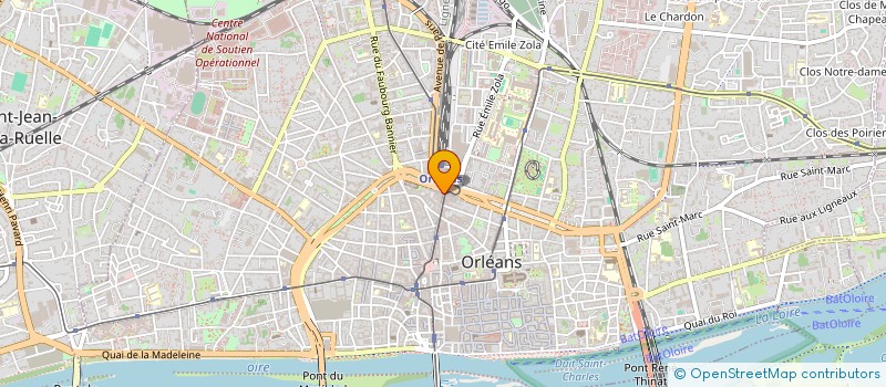 localisation de l'entreprise SARL ARCHANGE à ORLEANS