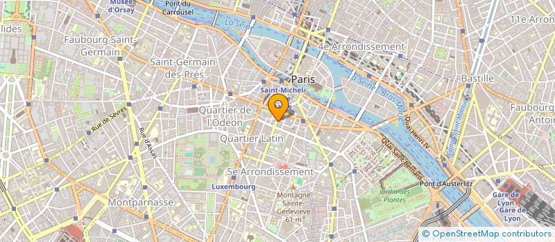 localisation de l'entreprise SARL ARCHI-TRANSPORTS à PARIS