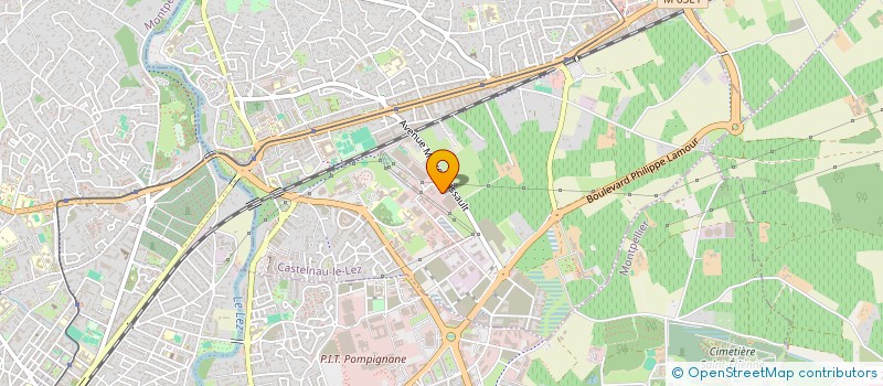 localisation de l'entreprise SARL ARCHITEK  CASTELNAU-LE-LEZ