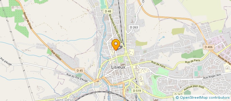 localisation de l'entreprise SARL ARCOTEC à LISIEUX