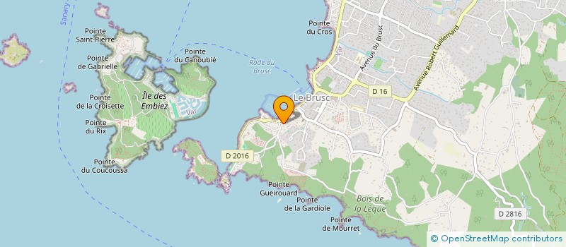 localisation de l'entreprise SARL ARCTIG à SIX-FOURS-LES-PLAGES