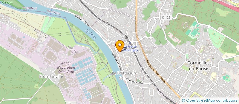 localisation de l'entreprise SARL ARCY  LA FRETTE-SUR-SEINE