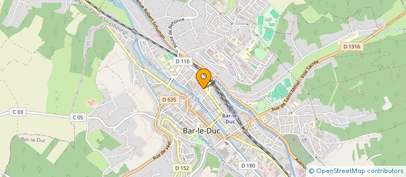 localisation de l'entreprise SARL ARDEN ELEC à BAR-LE-DUC
